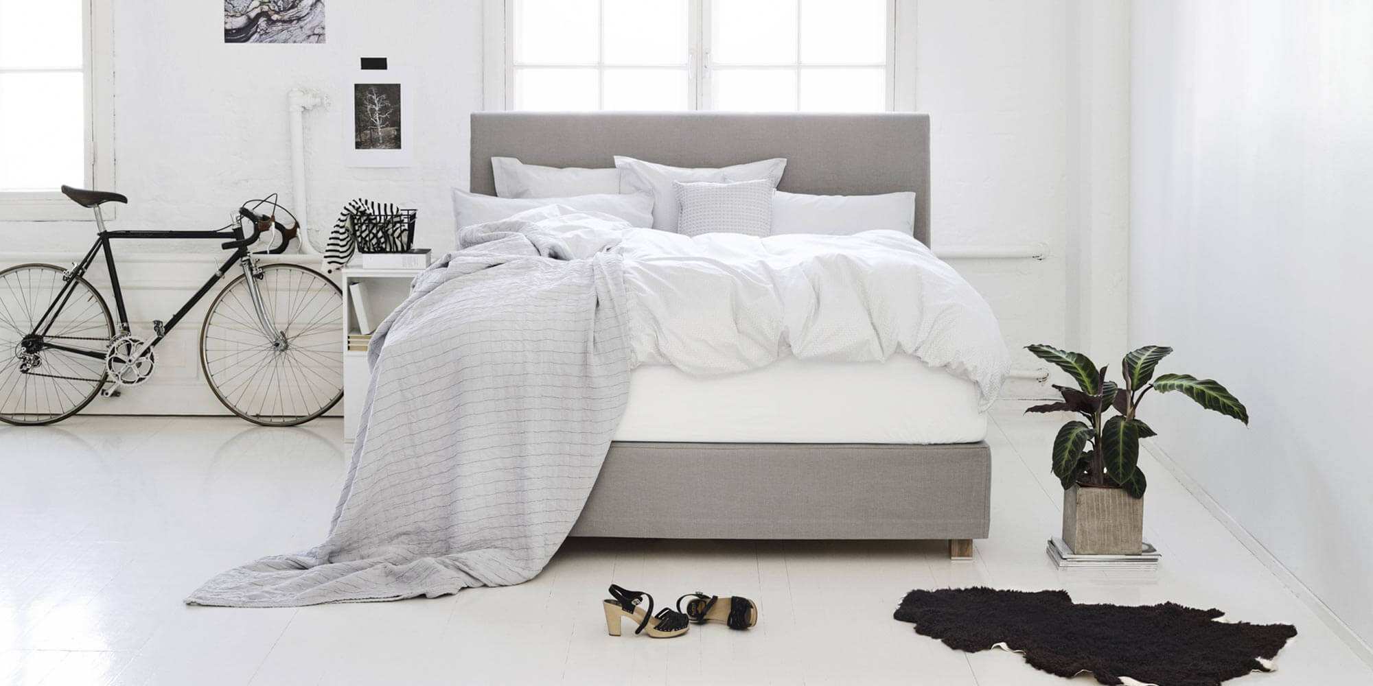 Fennobed_Boxspringbett_Tyyni_weiss_grau