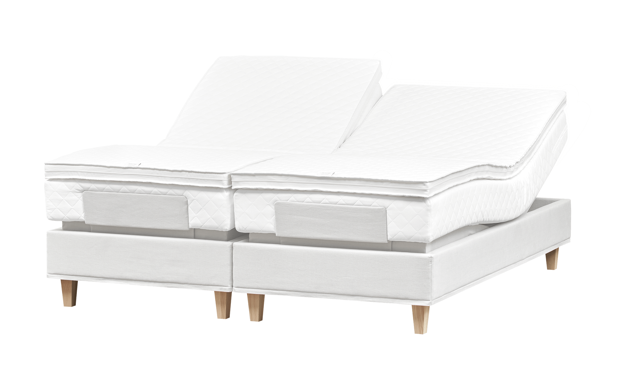 Adjustable Box Spring Bed SUVIA boxspring bed for maximum comfort | FENNOBED
